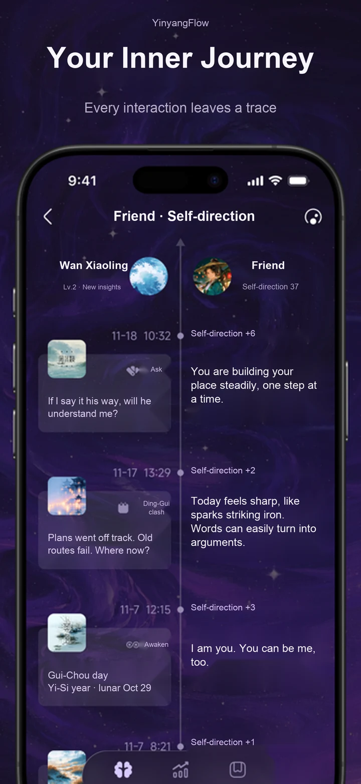 YinyangFlow memory and personal journey preview